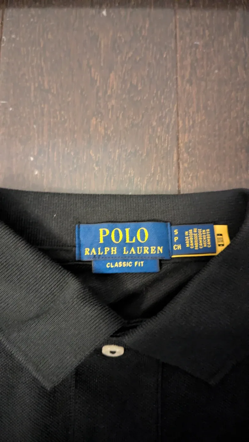 Black Polo Bear Long Sleeve Polo image indicator(3)