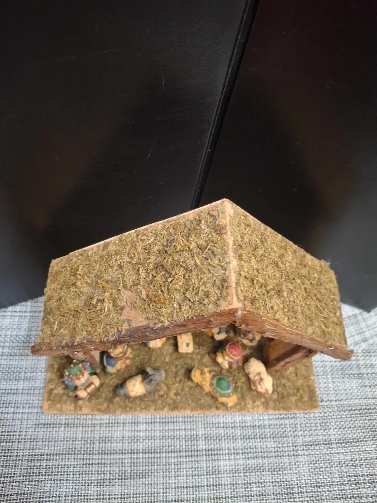 Nativity Scene with Wooden Stable image indicator(5)