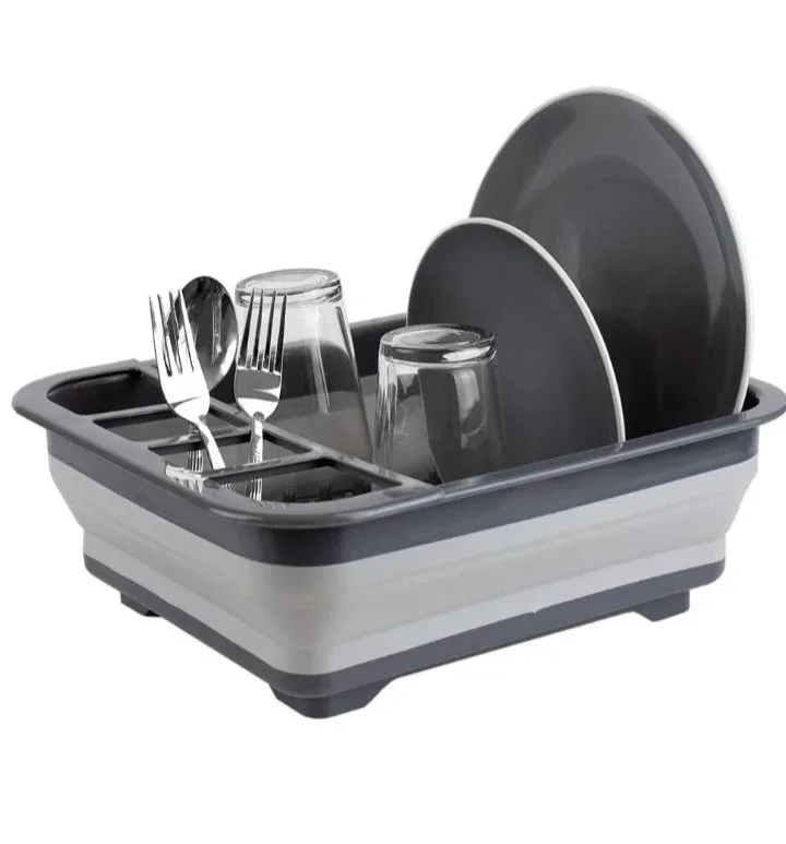 Home Basics Collapsible Dish Drainer - NEW image indicator(6)