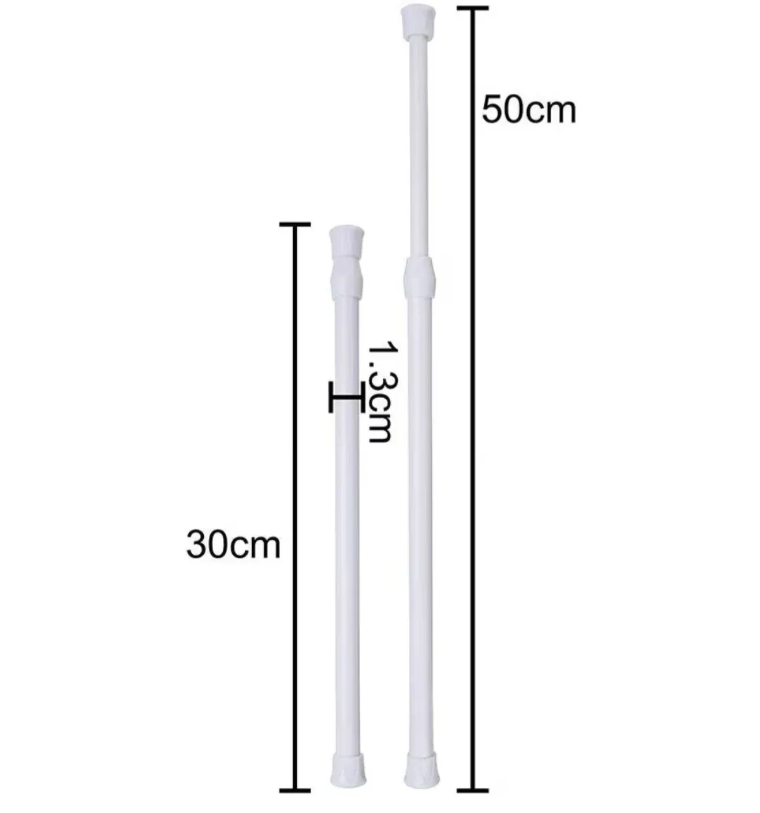 2 Tension Rods - Adjustable 30-50cm image indicator(3)