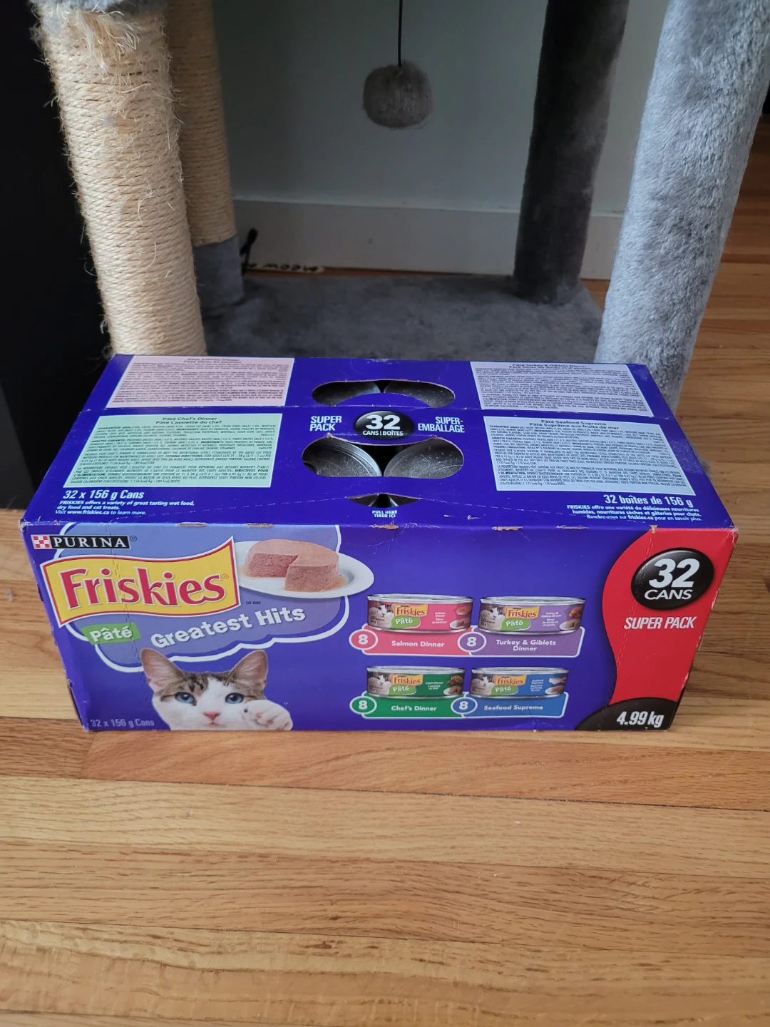Brand new cat food - 32 cans