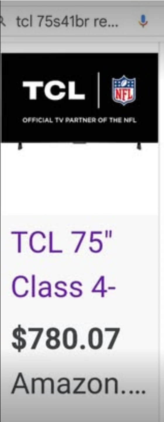 TCL 75" Class 4-Series 4K UHD HDR Smart Roku TV - photo 4