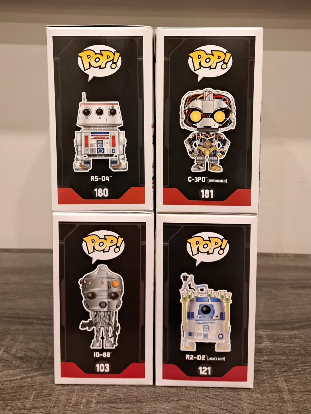 🌟 Star Wars 🤺 Smuggler's Bounty Exclusive R5D2 C3PO R2D2 IG88 image indicator(4)