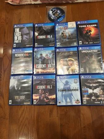 PS4 Games Bundle - Resident Evil, Tomb Raider, Uncharted - photo 2