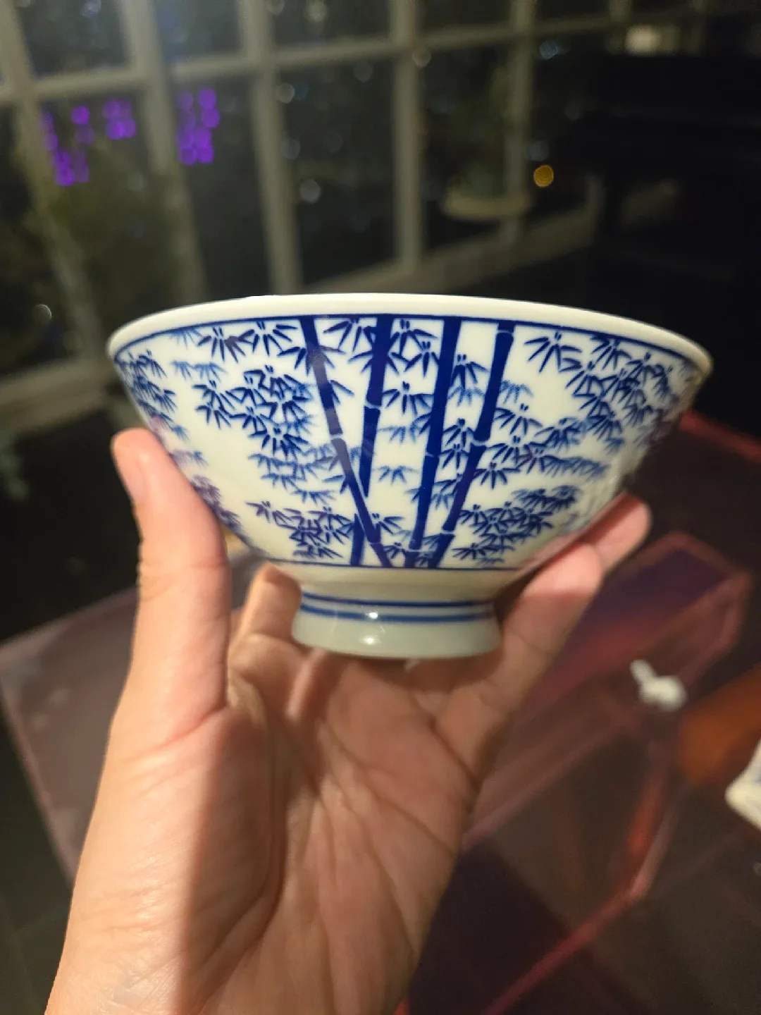 Blue & White Floral Rice Bowls (Set of 4) image indicator(4)