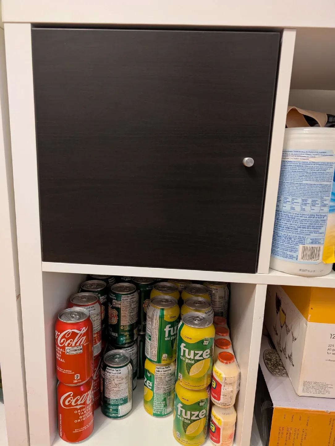 IKEA Kallax Black-Brown Insert with Door image indicator(7)