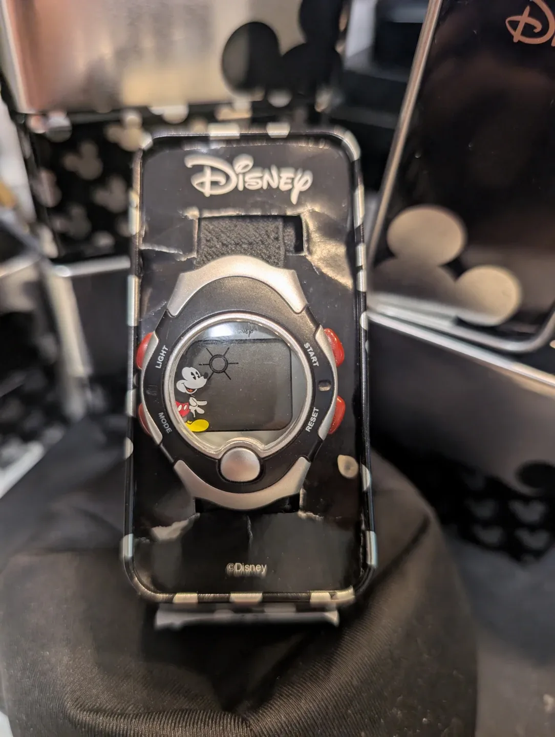 MCK367 Disney Mickey Mouse classic Digital Watch - mint