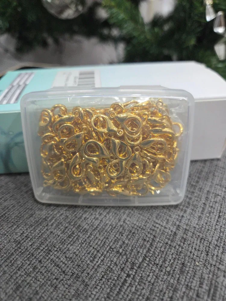 100 pcs Alloy Lobster Clasp for Jewelry accessories