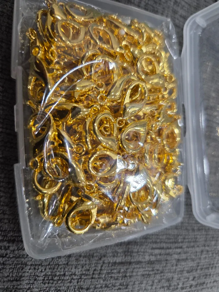 100 pcs Alloy Lobster Clasp for Jewelry accessories image indicator(3)