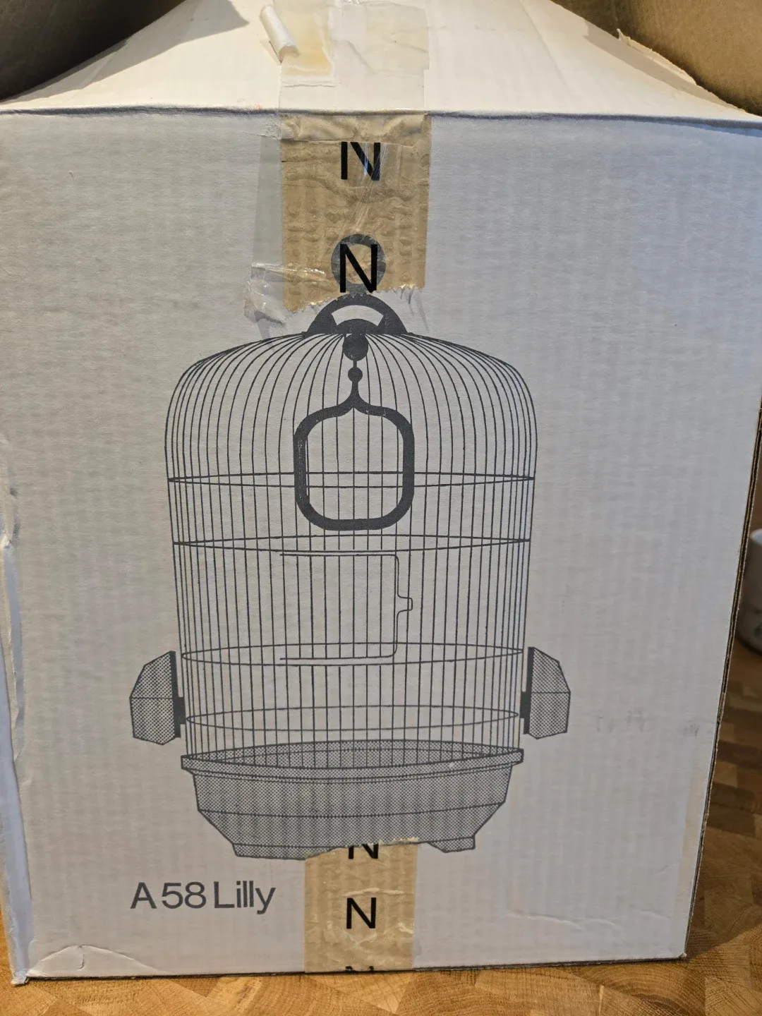 Ferplast A58 Lilly Bird Cage image indicator(3)