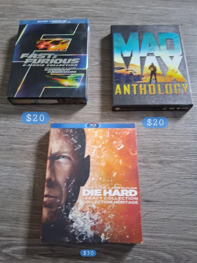 Horror/Action Movie Collection - DVDs & Blu-rays image indicator(9)