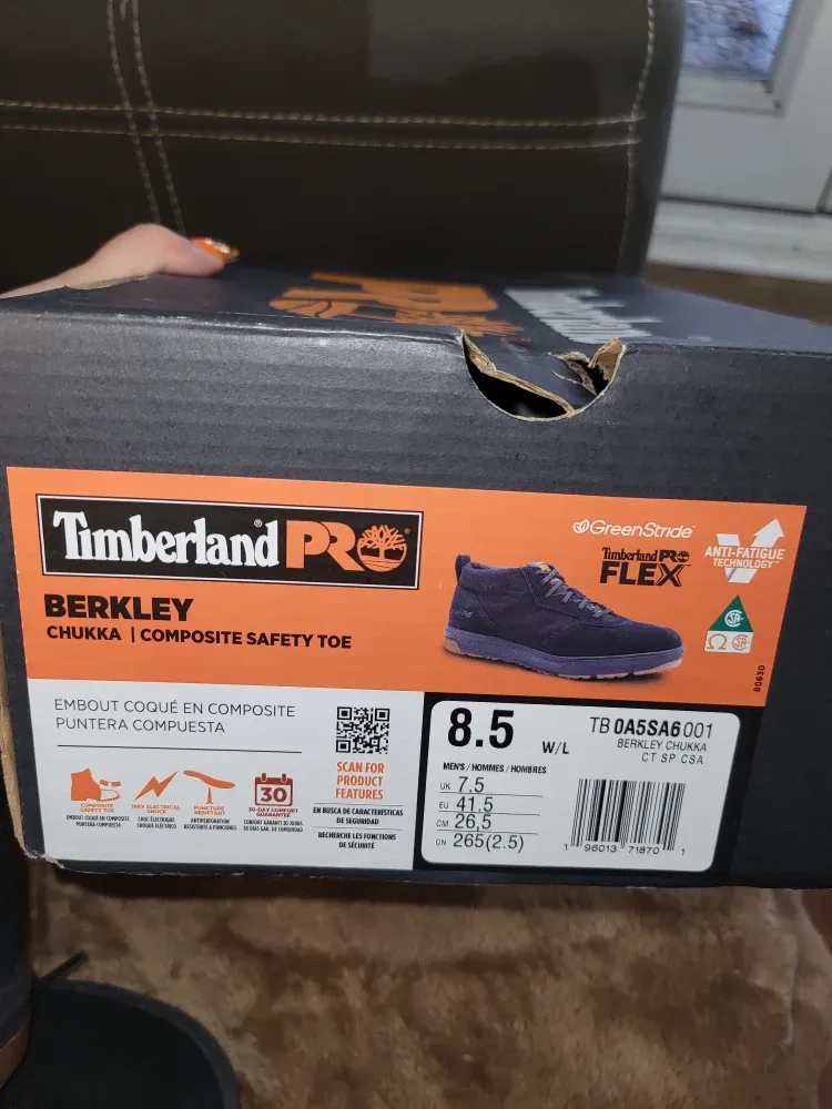 Timberland PRO Berkley Chukka Composite Toe - Size 8.5 image indicator(4)