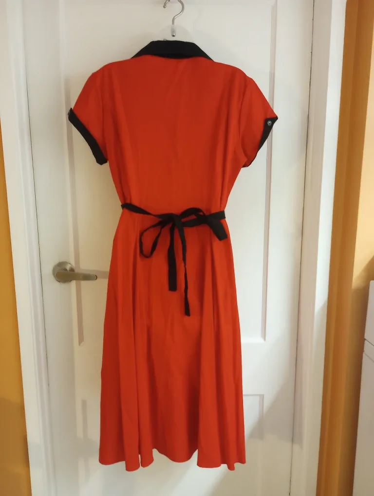 NWT Heartbreaker Pin-Up Rockabilly Diner Dress image indicator(5)