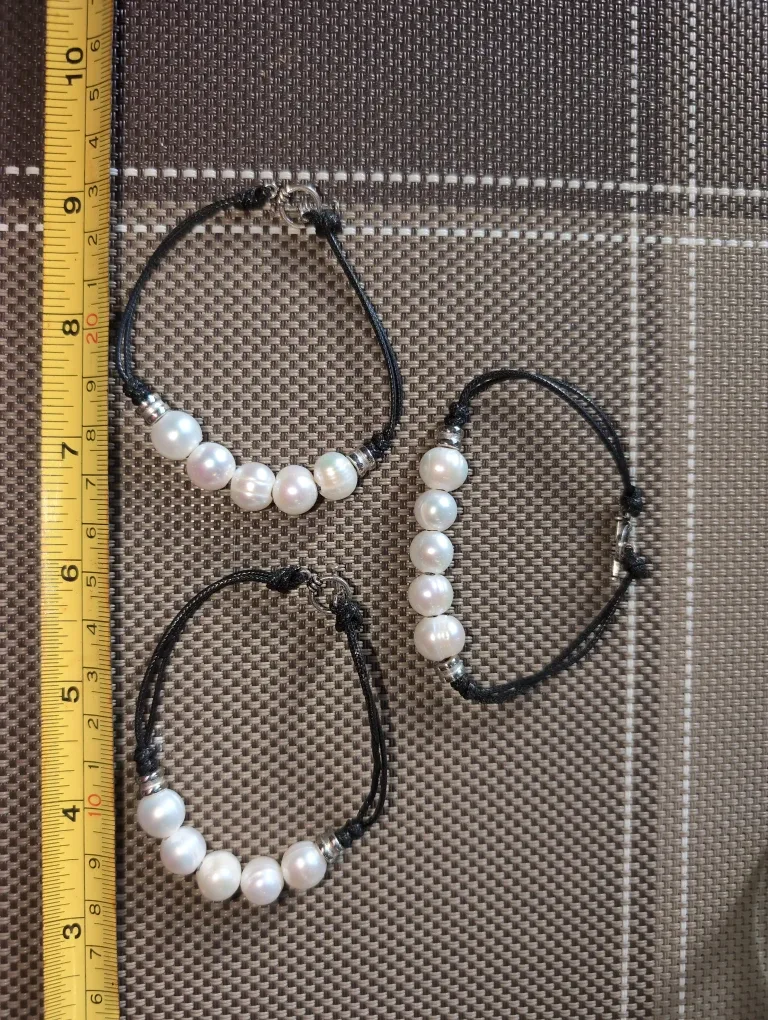 Pearl Bracelet Set - Handmade image indicator(2)