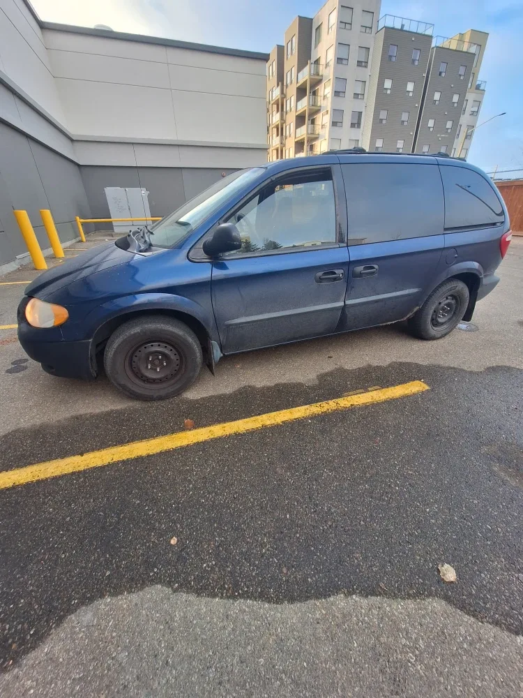Dodge Grand Caravan with Winter Tires