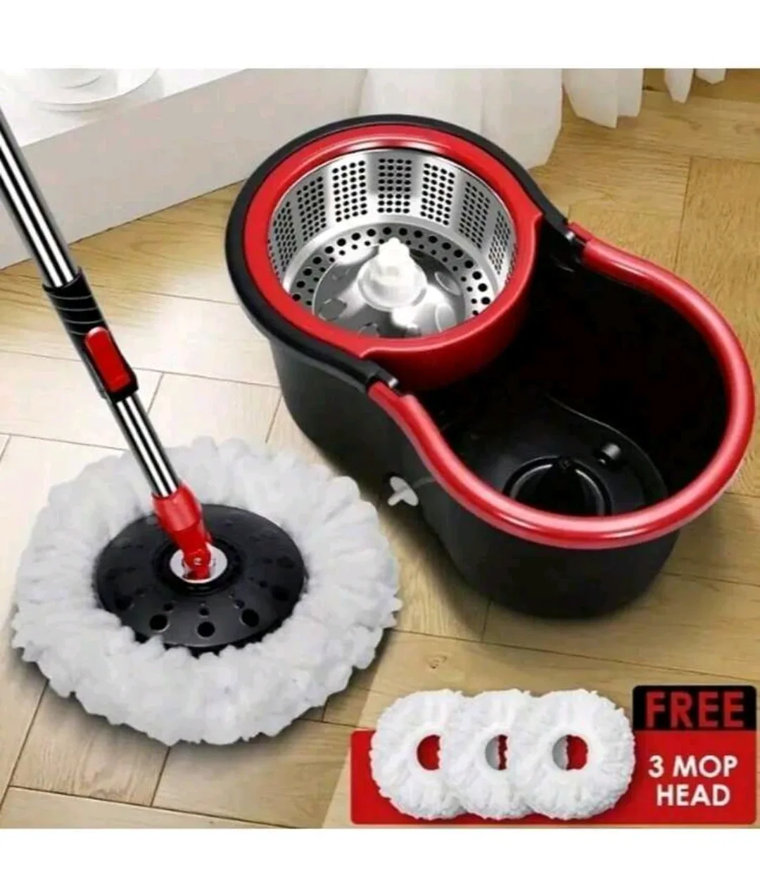 Spin Mop and Bucket Cleaning System