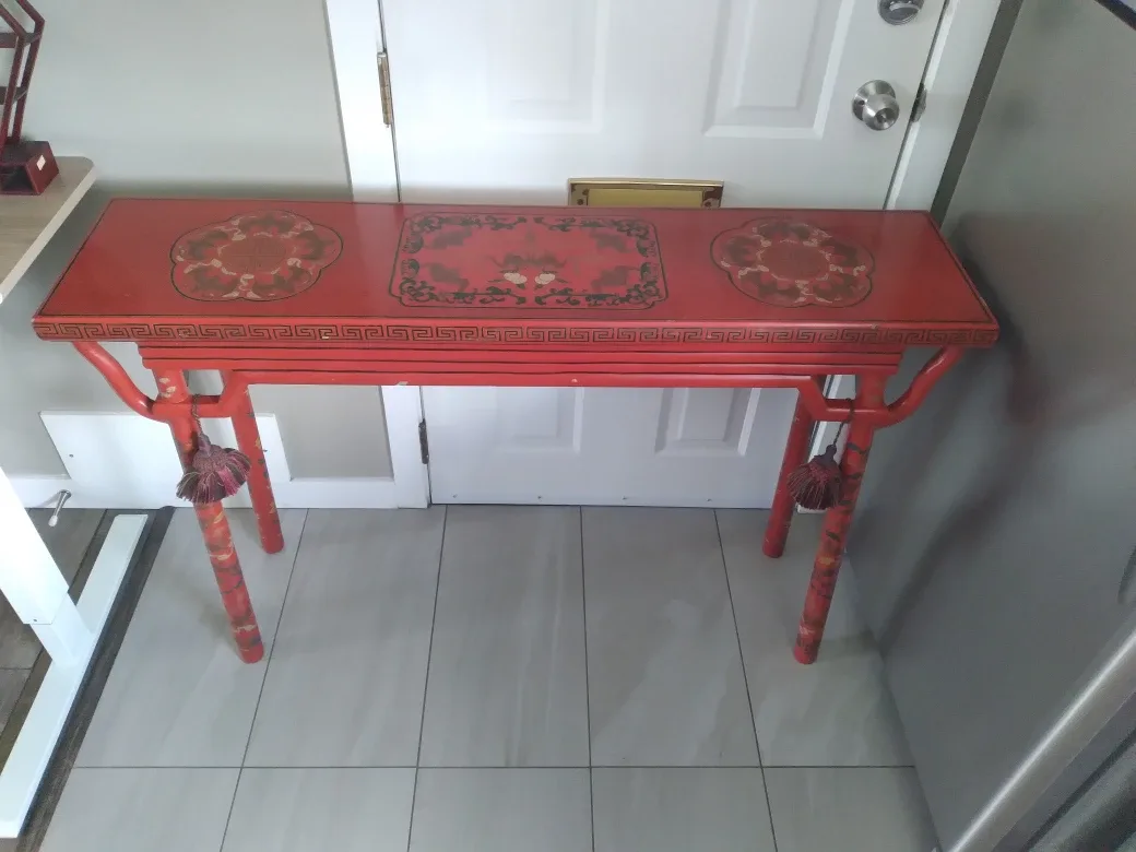 Asian themed table