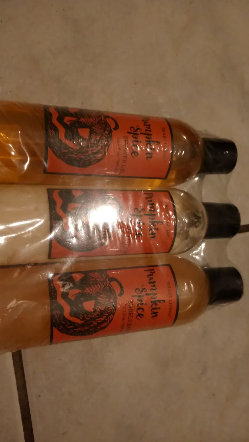Smart Living Pumpkin Spice Shower Gel & Bubble Bath