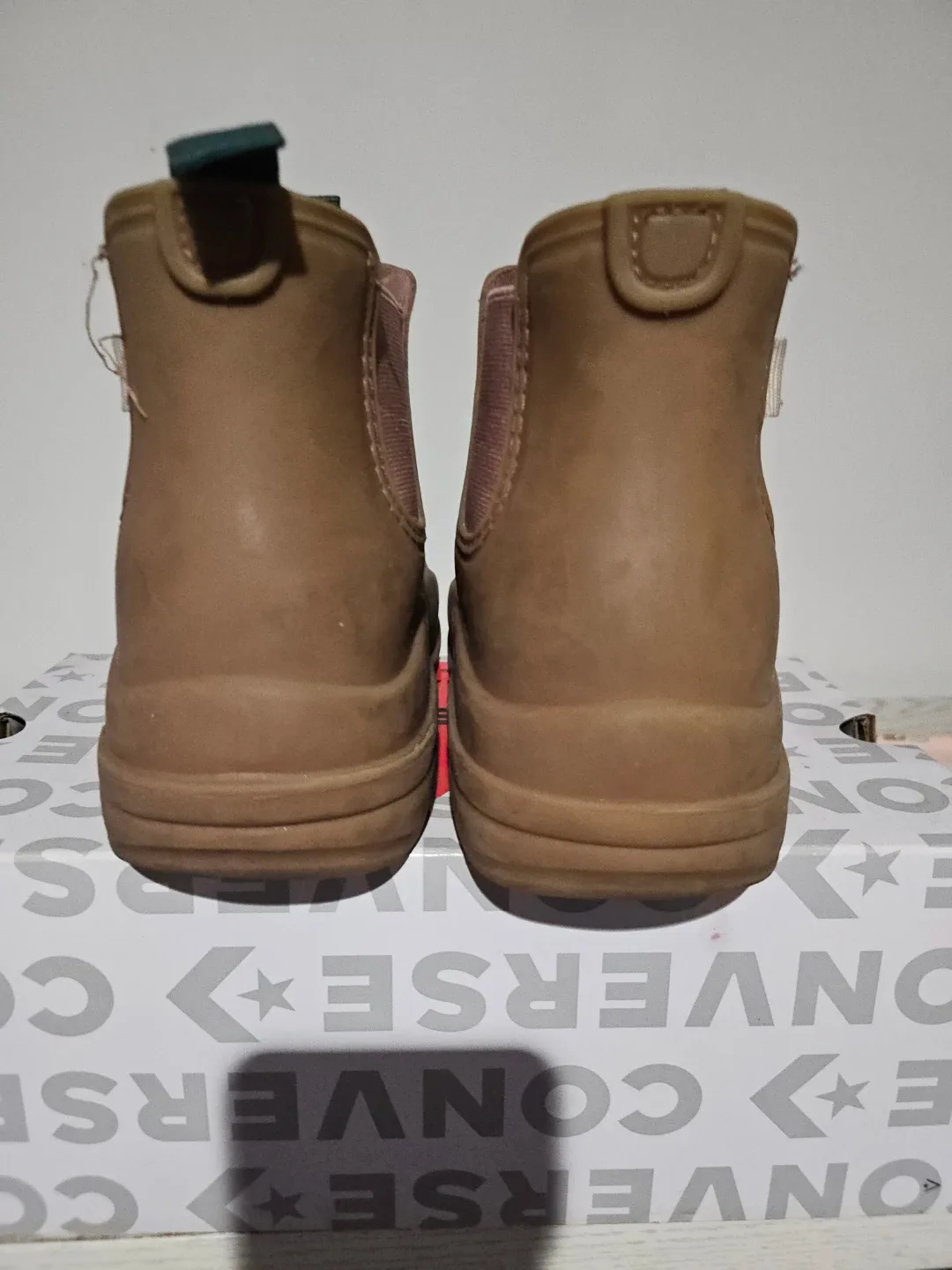 Zara Kids Brown Chelsea Boots - Size 35 image indicator(2)
