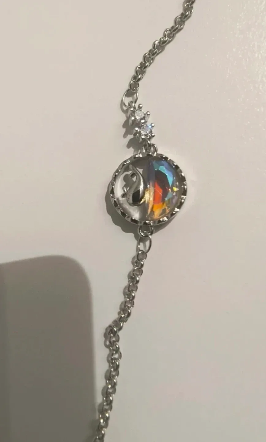 925 Silver Whale Pendant Bracelet image indicator(3)