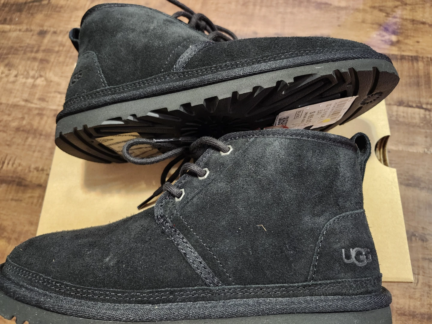 UGG Neumel Women's Boots, Size 7, Black - photo 3