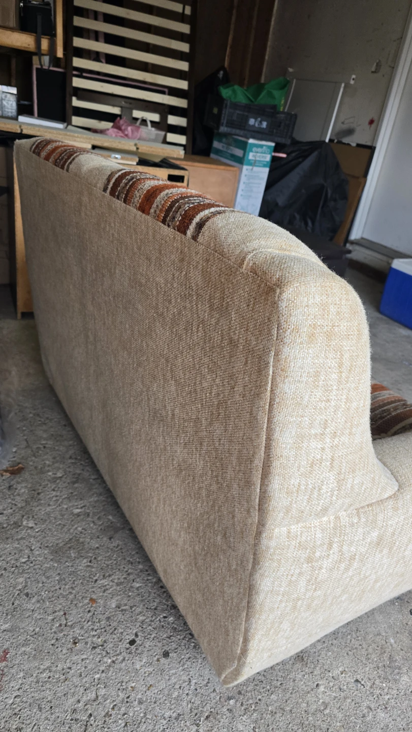 Vintage Striped Sofa - photo 2