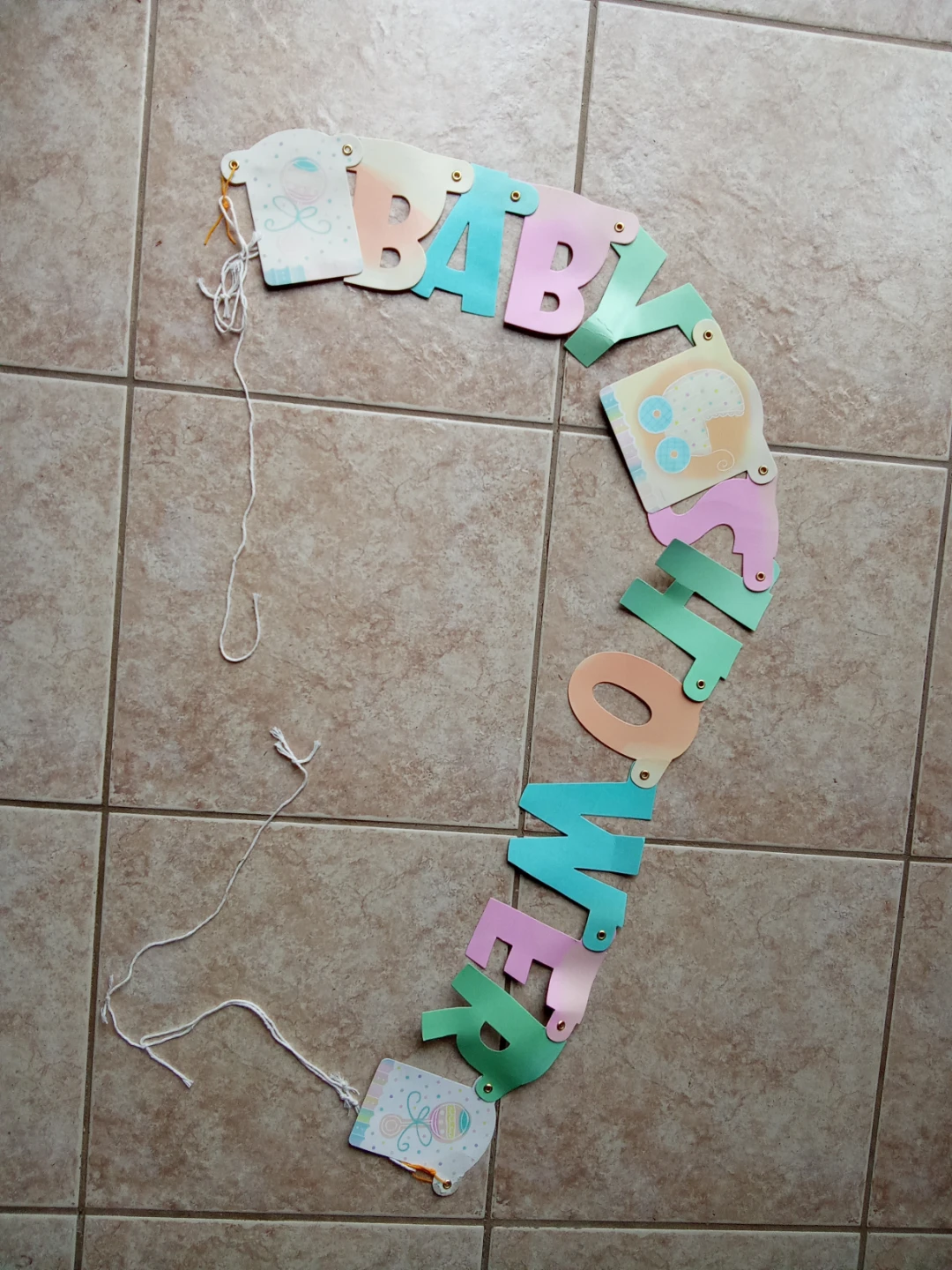 Baby Shower Banner 🥕