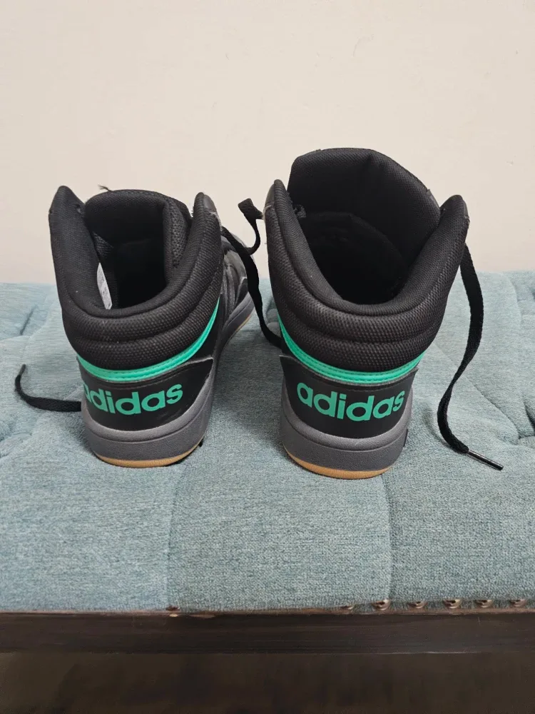 Adidas Black High-Top Sneakers image indicator(4)