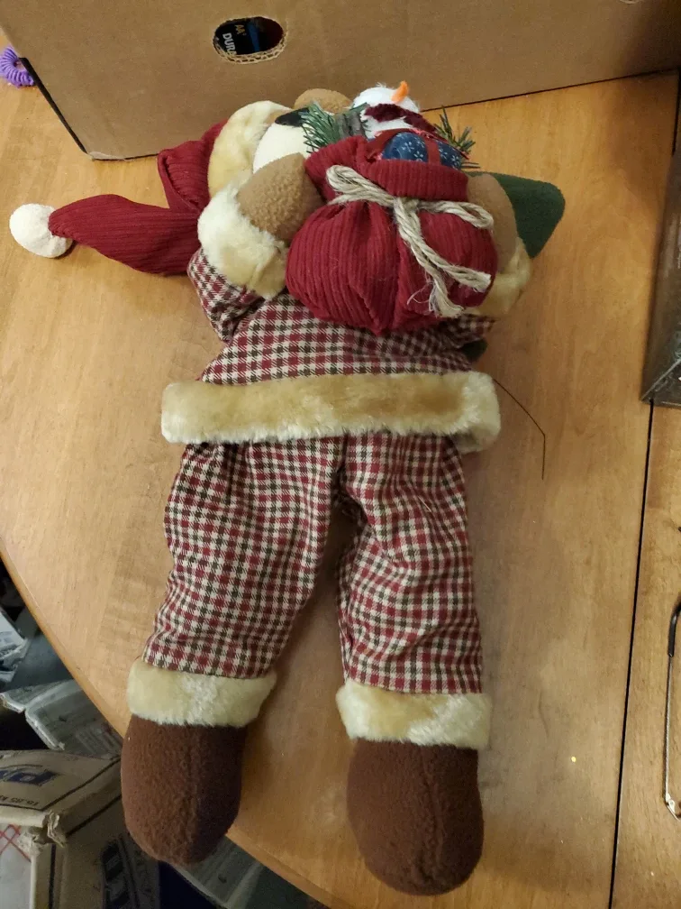 Holiday Shelf Sitter Bear Decor - New in Box! image indicator(5)