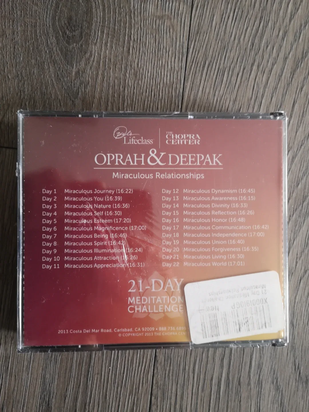 Oprah & Deepak: Miraculous Relationships 21-Day Meditation image indicator(2)