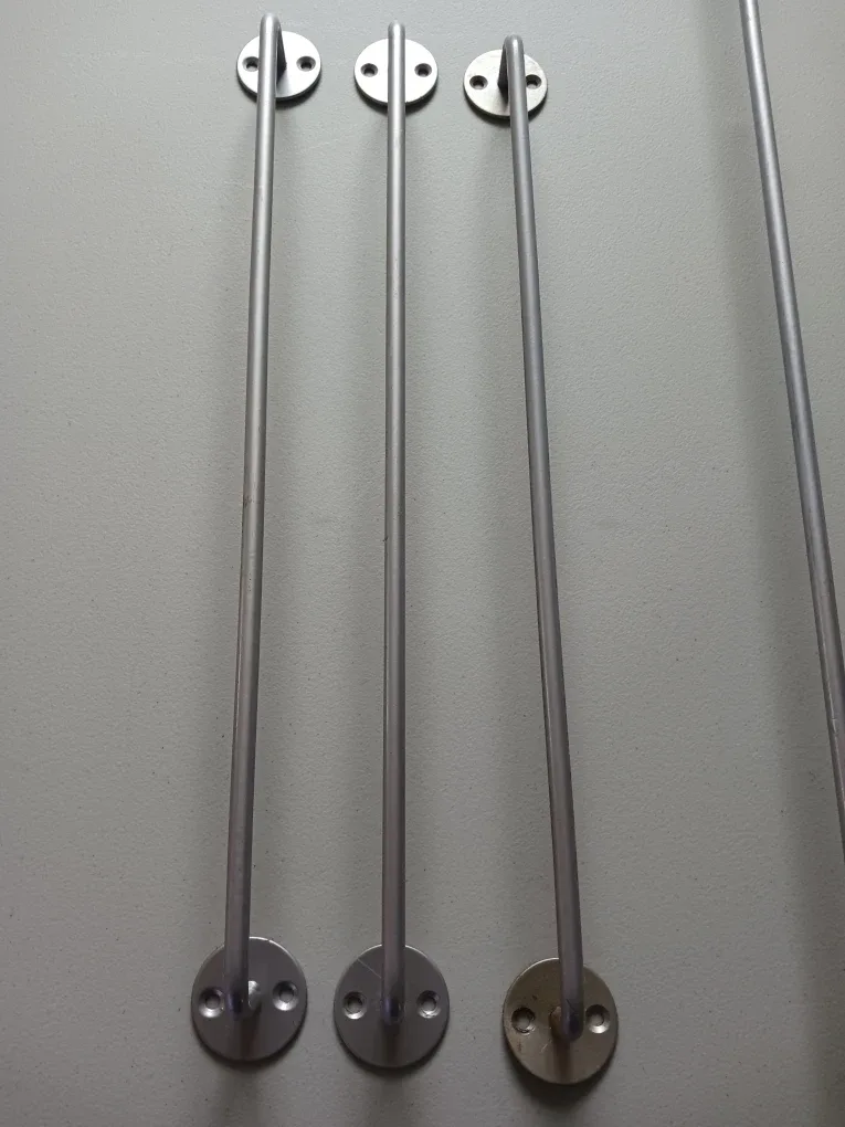 IKEA Metal Hanging Basket Set with Wall Rods image indicator(9)