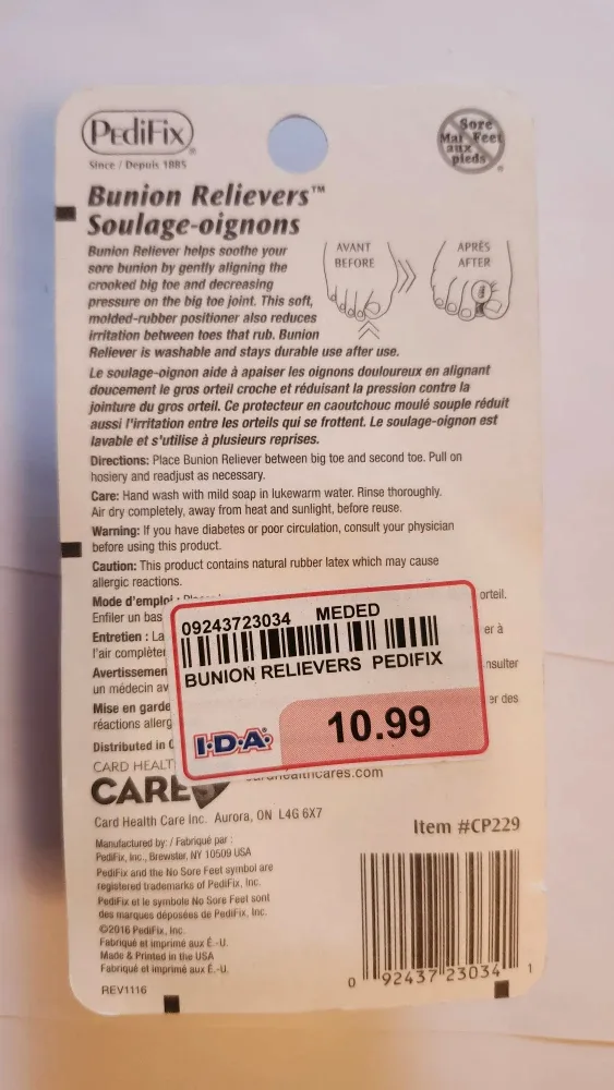 Pedifix Bunion Relievers - New in Package image indicator(2)