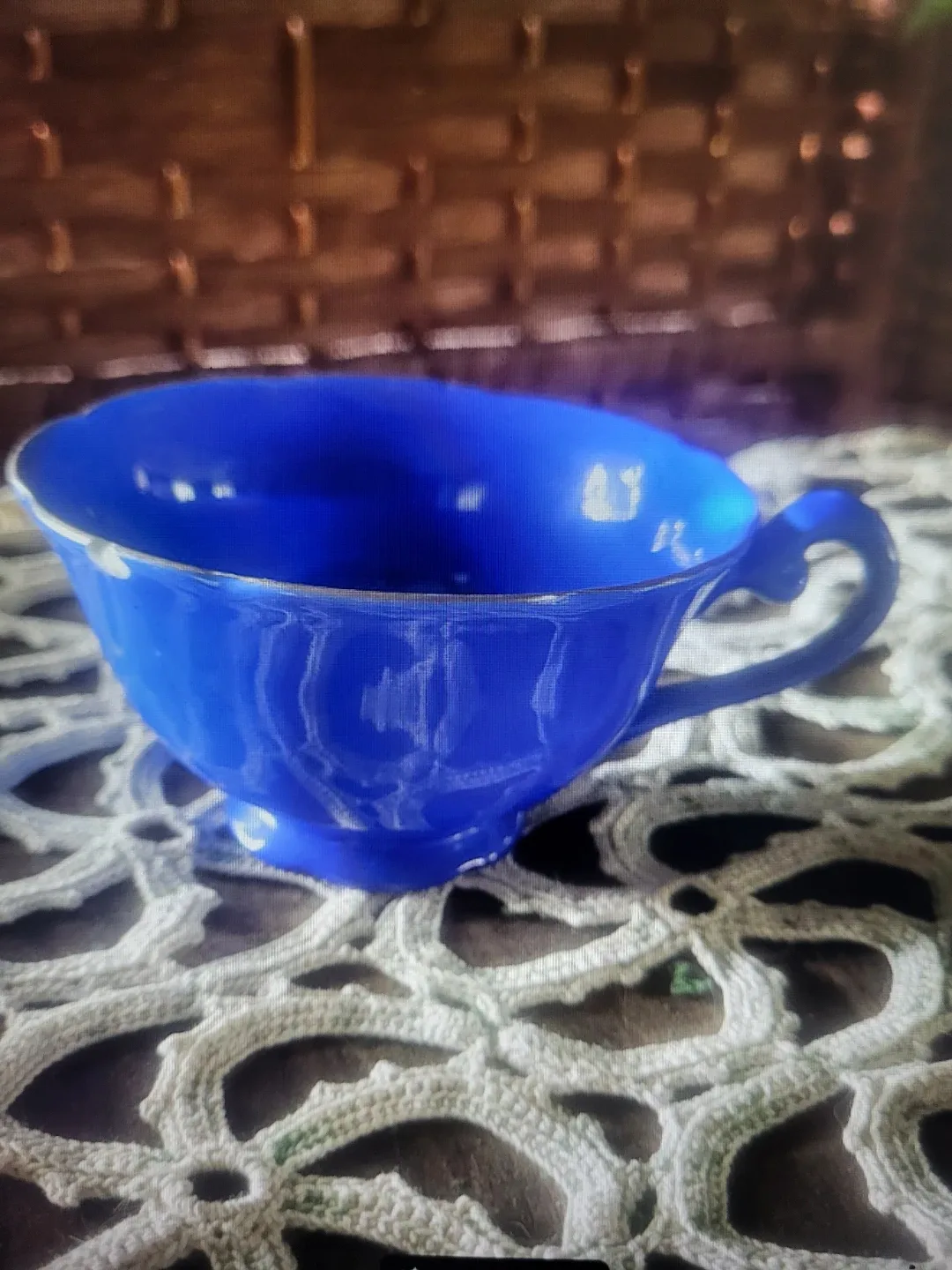 Royal Grafton Blue Tea Cup & Saucer image indicator(4)