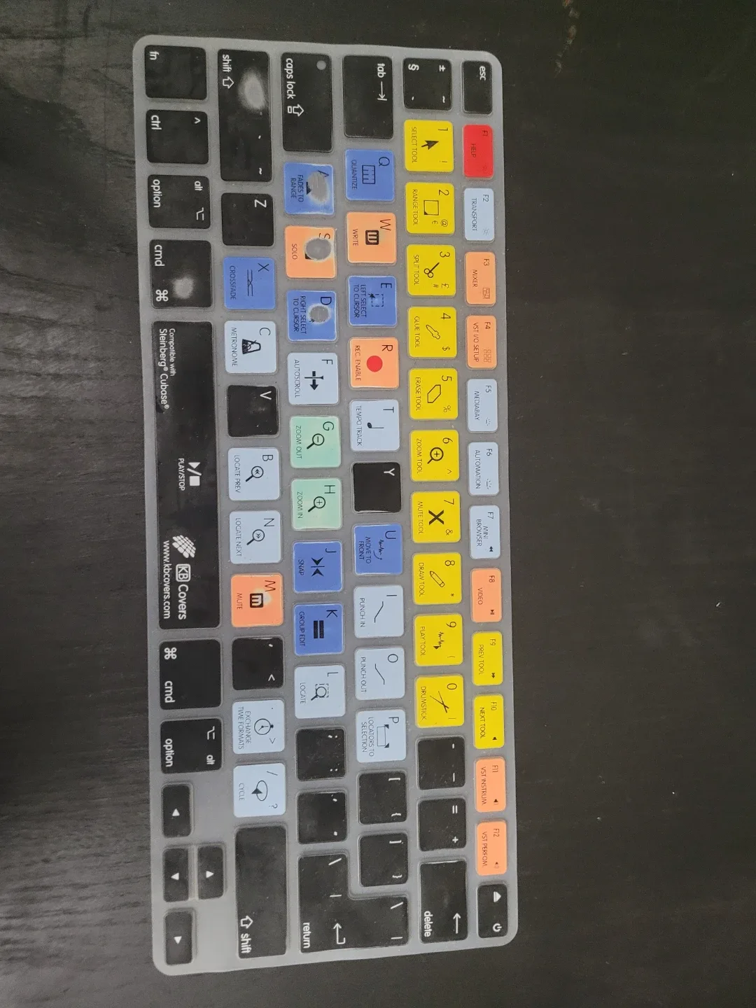 Logic Pro X Keyboard Cover by KB Covers 🥕