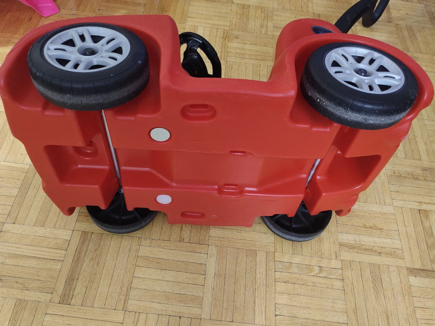 Hardly Used Step2 Red Whisper Ride Touring Wagon - photo 2