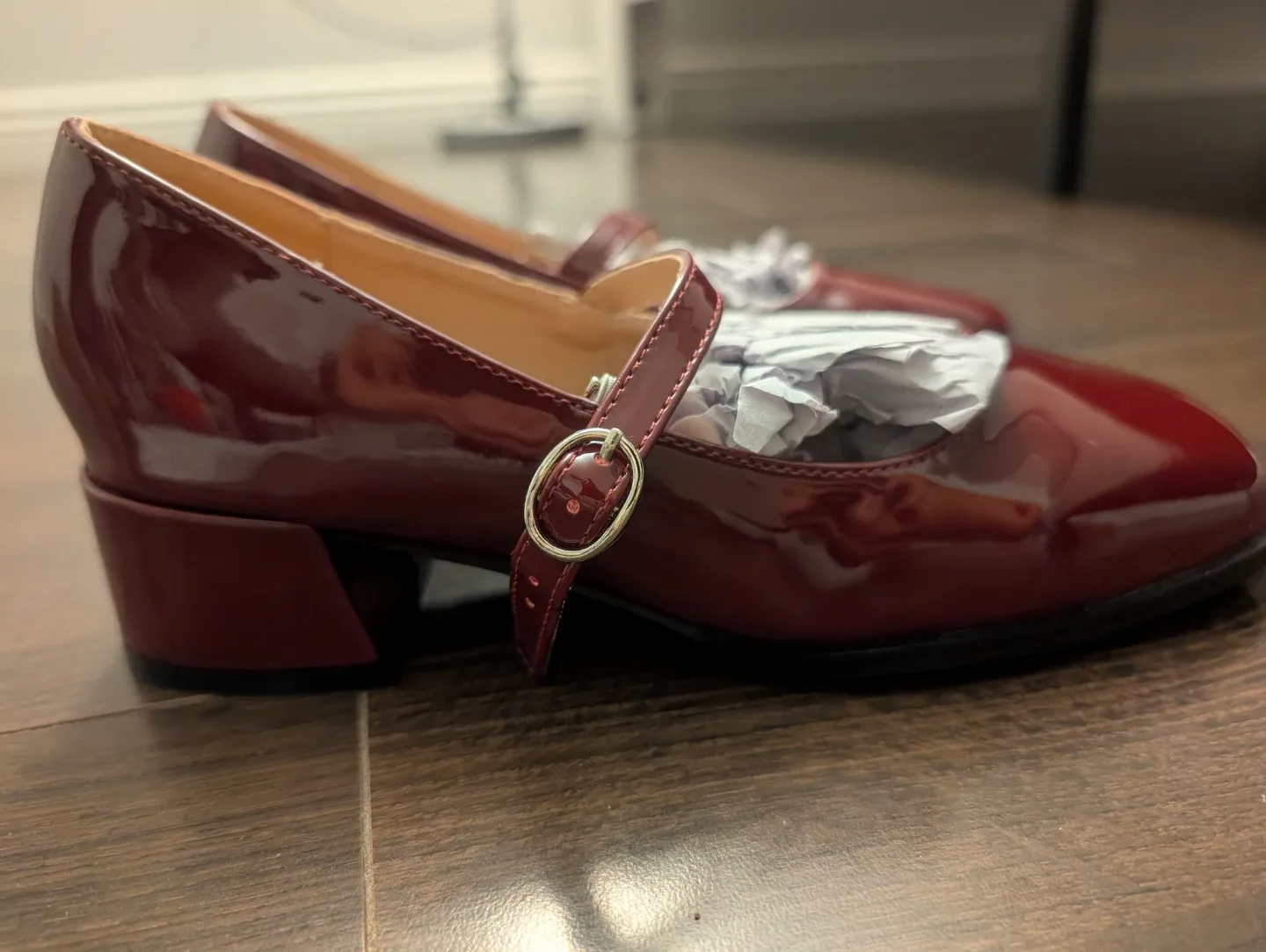 Crimson Mary Jane Shoes - Size 5 (New) image indicator(2)