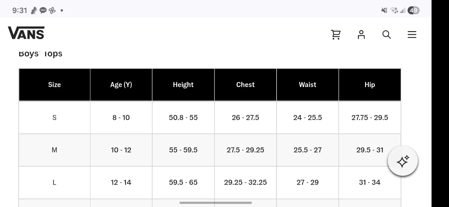 New Vans Long Sleeve T-Shirt - Boys Size S image indicator(3)