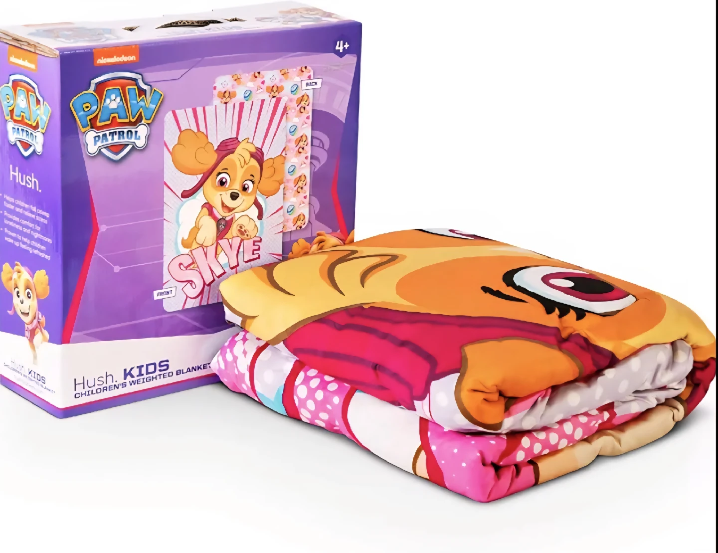 Paw Patrol Skye Weighted Blanket - Hush Kids 3+