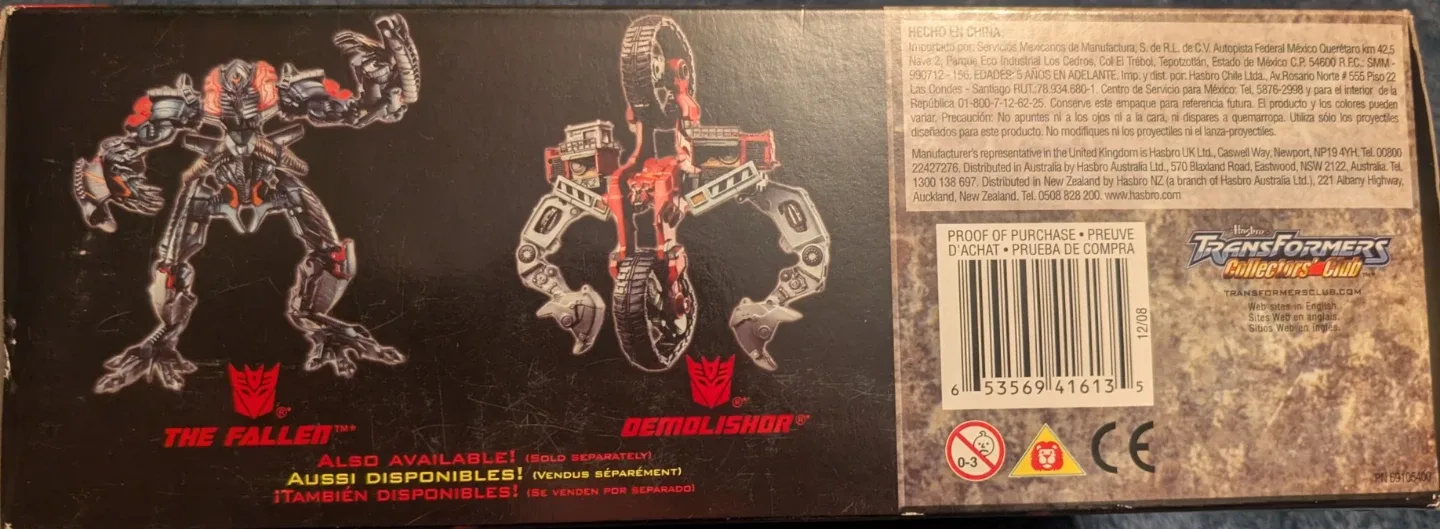 Transformers R.O.T.F. '09: Desert Tracker Ratchet image indicator(5)