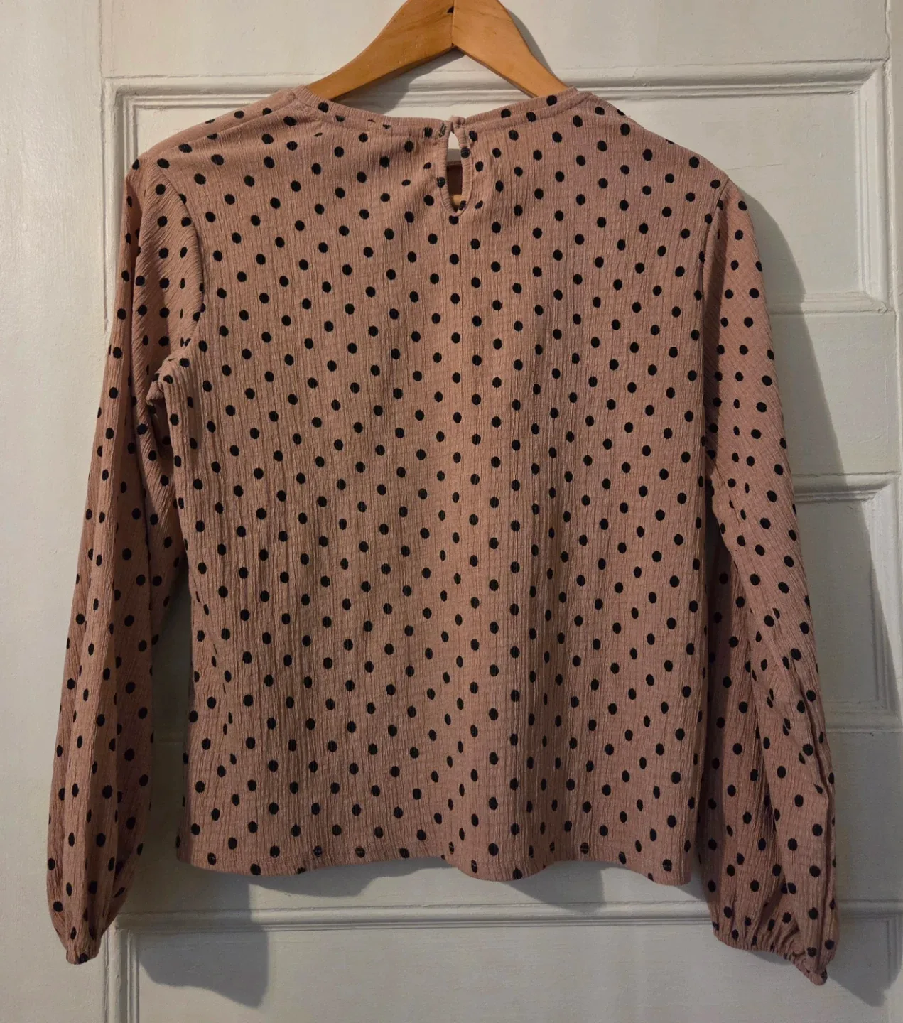 Zara Youth 11 / 12 Pink Black Polka Dots Print image indicator(2)