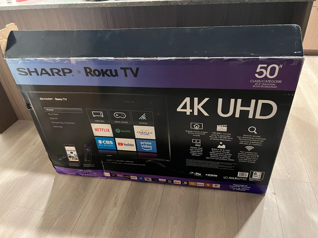 Sharp Roku TV – Model LC-50LBU711C (50”) - photo 2