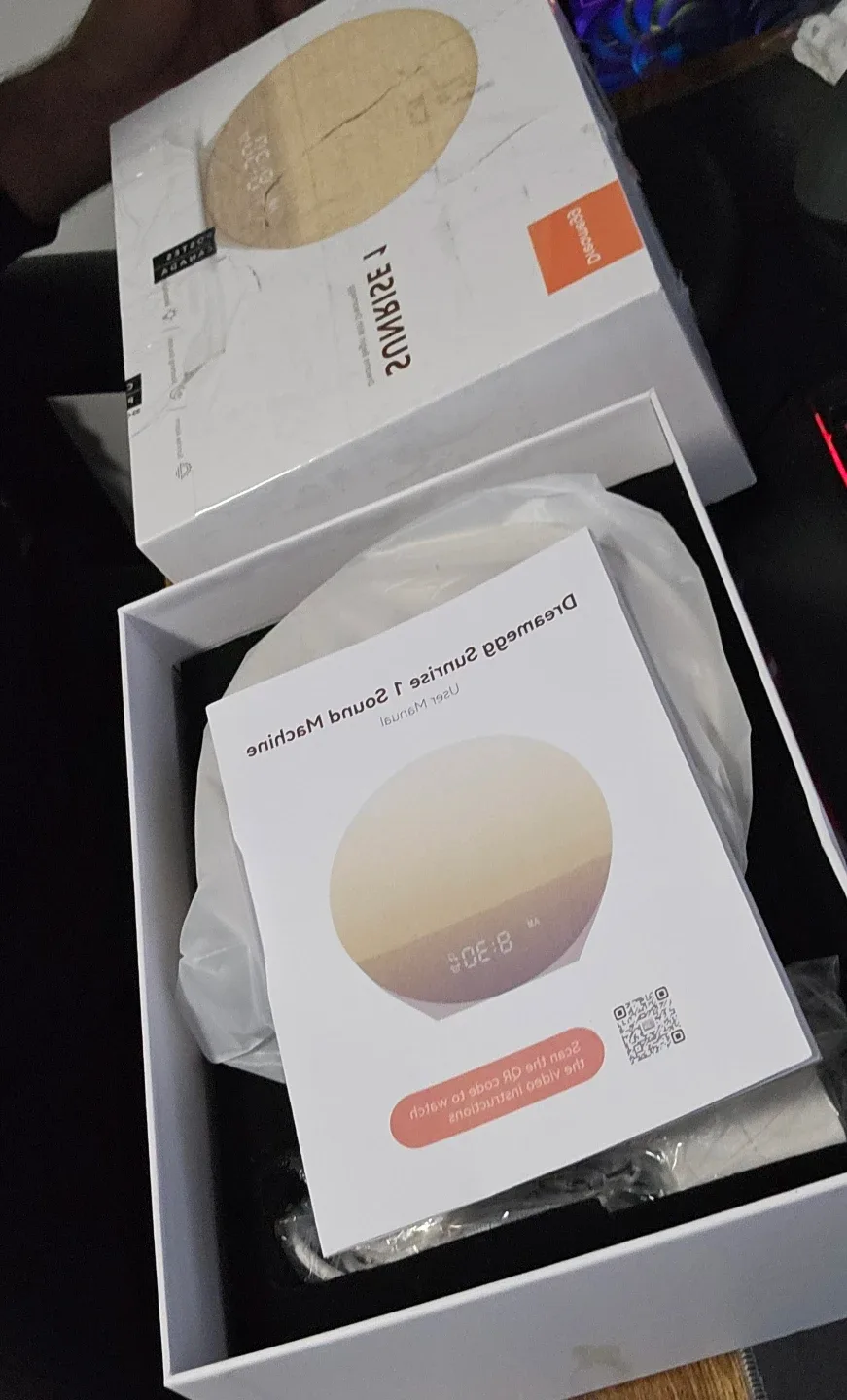 Dreamegg Sunrise Sound Machine with Box image indicator(4)