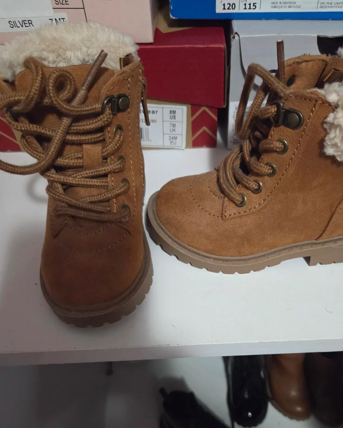 Brown Toddler Boots - Size 5c