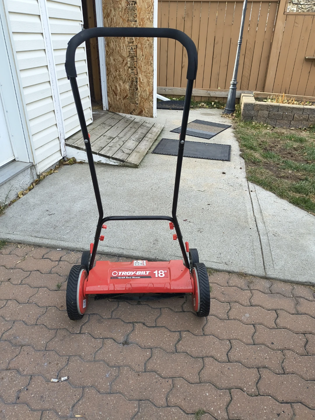 Troy-Bilt TB18R Reel Mower - 18 inch🥕 - photo 2