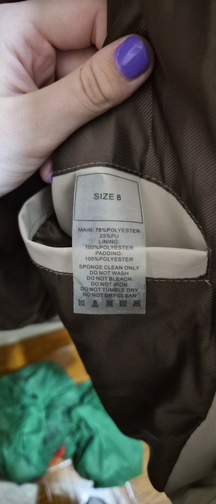 Maniere De Voir Puffer Jacket - Size 8 - photo 2