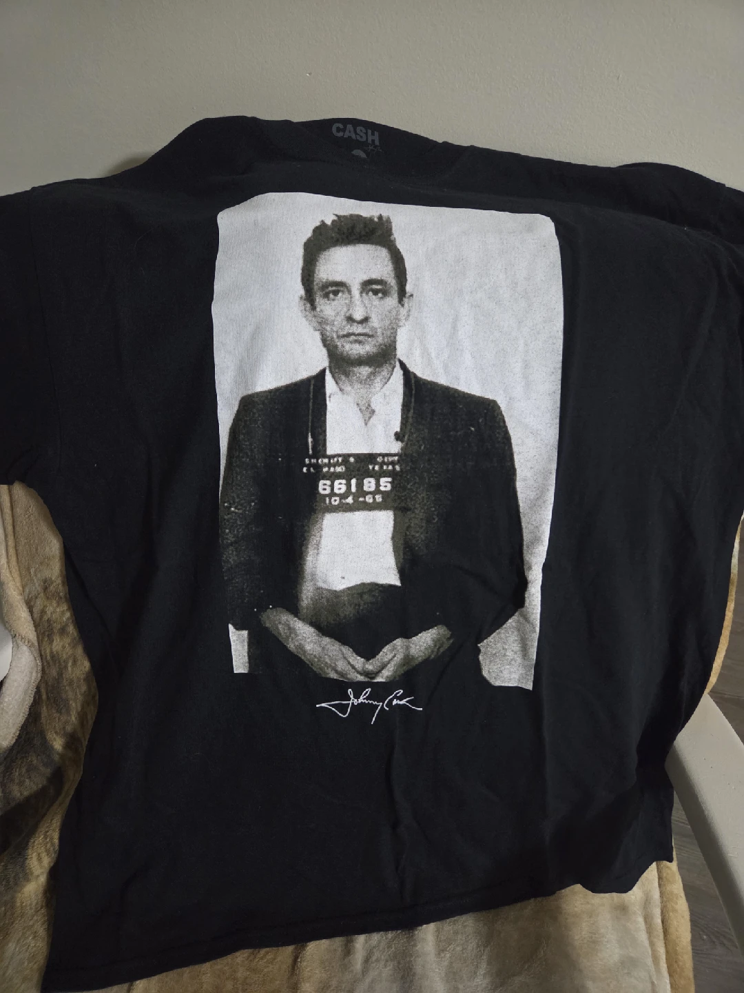 Johnny Cash Black T-Shirt