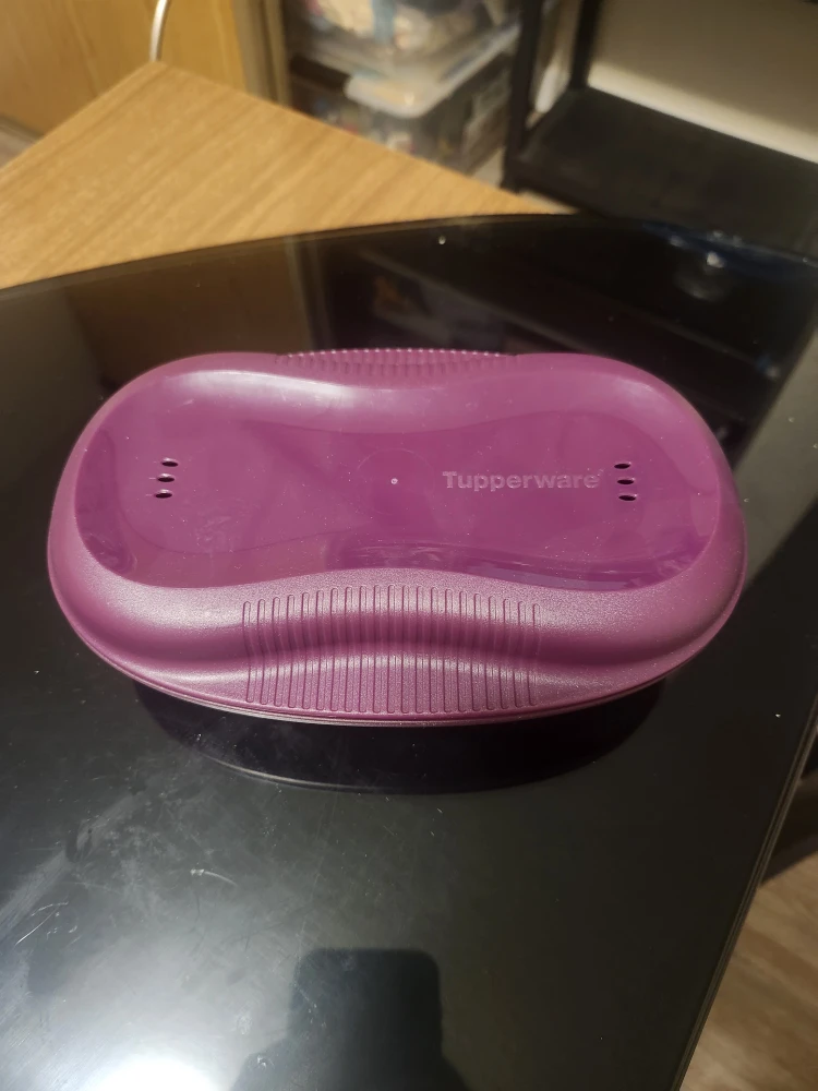 New Tupperware Microwave Breakfast Maker Set - Purple