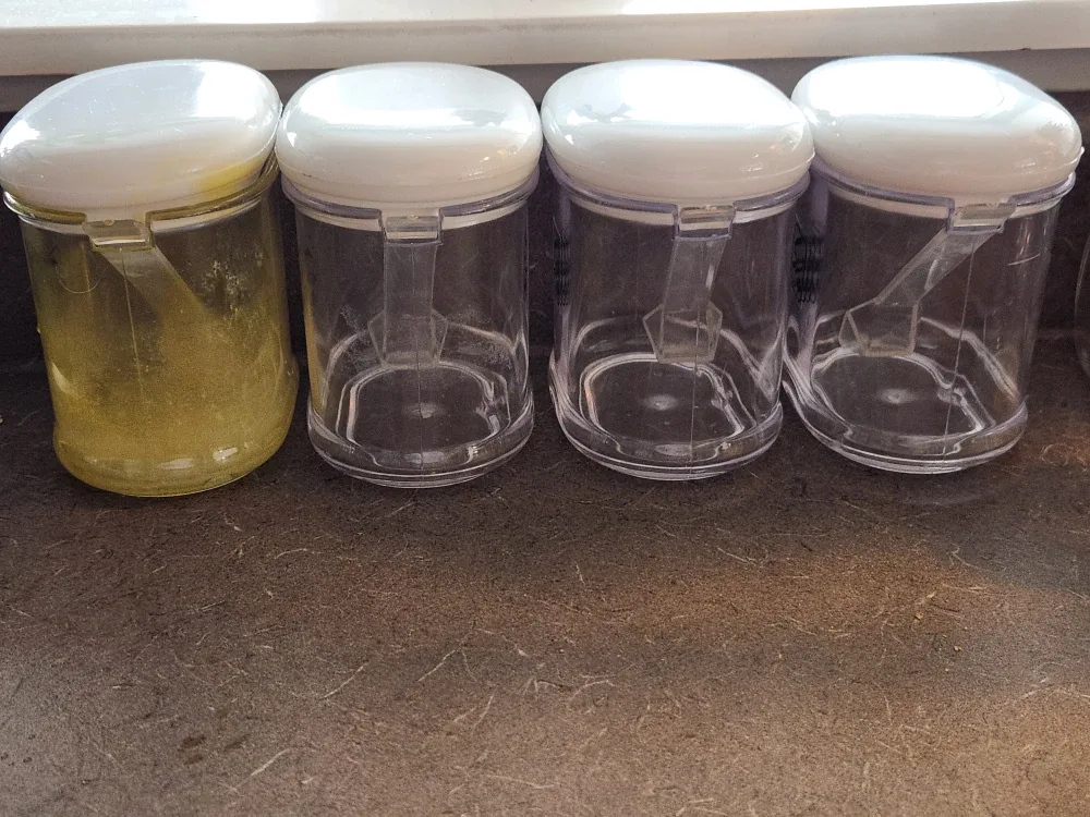 4 Pack Spice Jar with Spoon