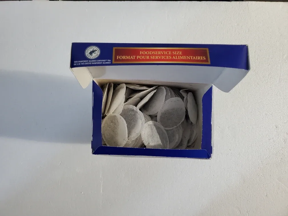 (Near full box) Tetley Orange Pekoe Tea Bags image indicator(2)