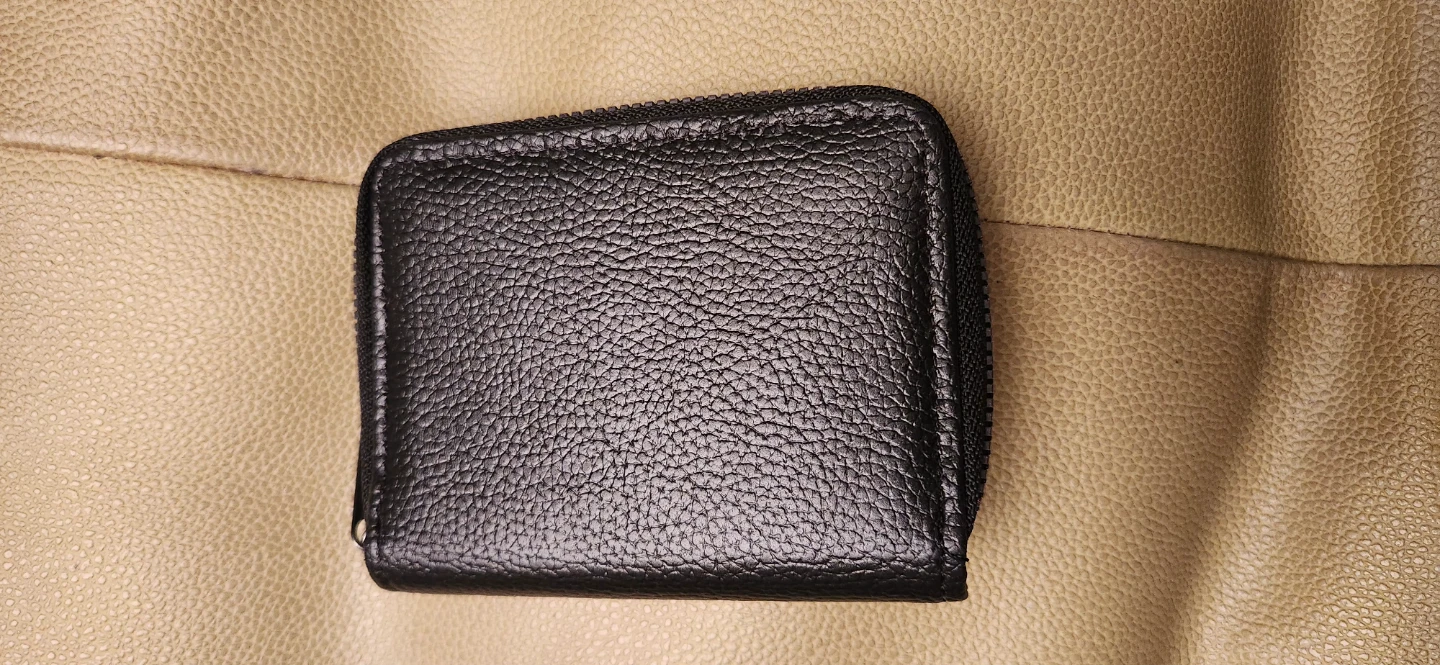 Black Card Holder Wallet